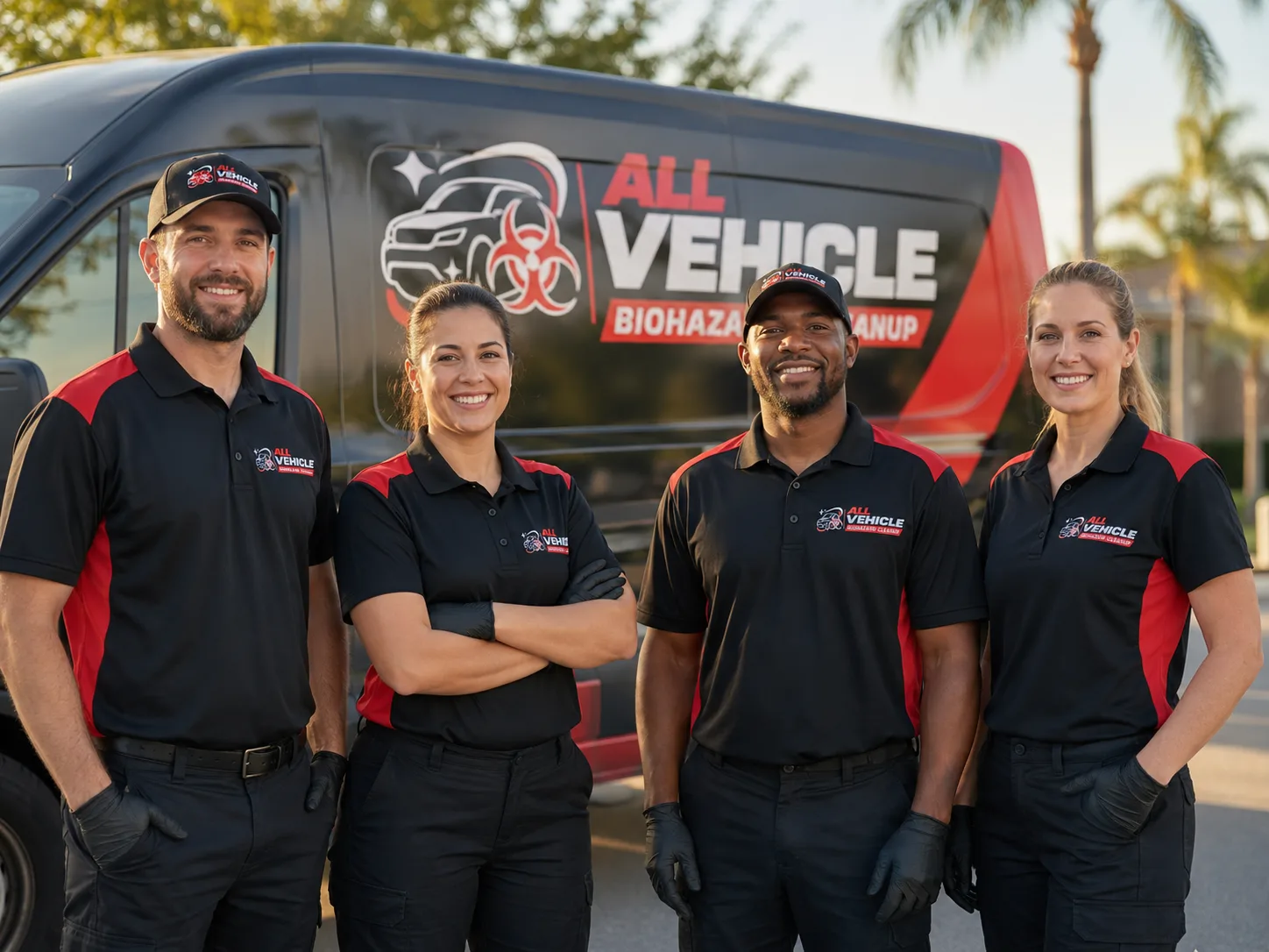 Vehicle Biohazard Cleanup company in Comins, MI